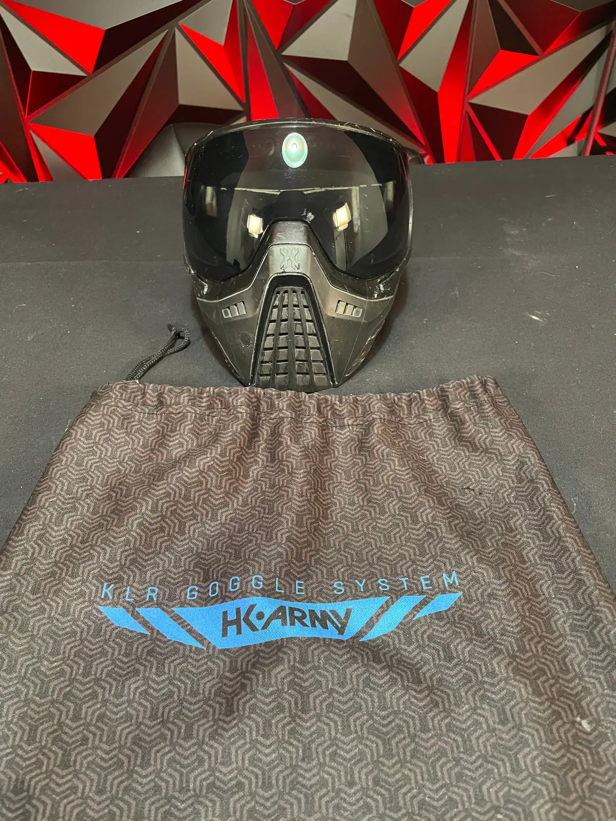 Used Hk Army Klr Paintball Mask - Onyx (Black) 1