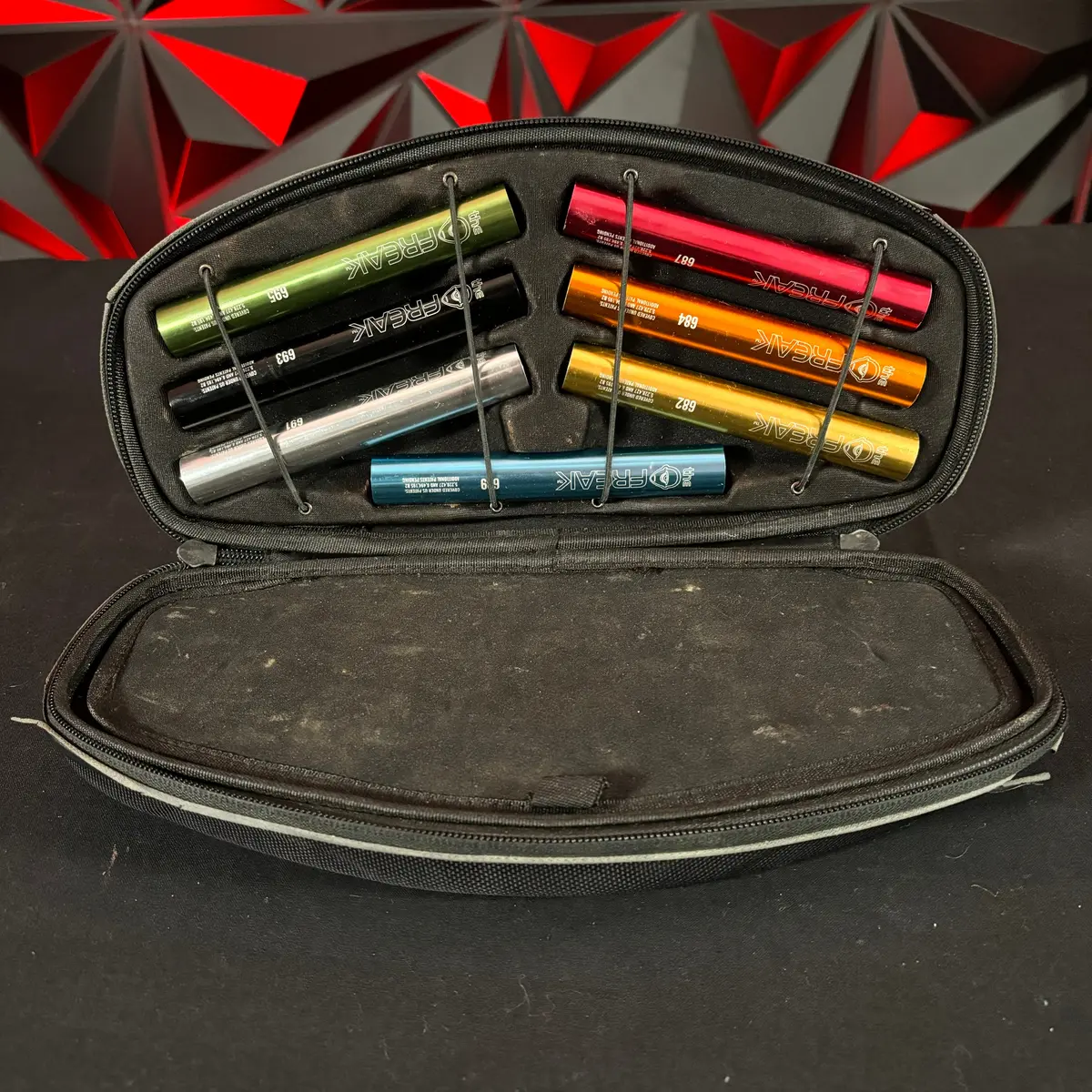 Used Freak Boremaster Kit W/7 Inserts & 14" Freak Barrel System (Autococker Threaded) 1