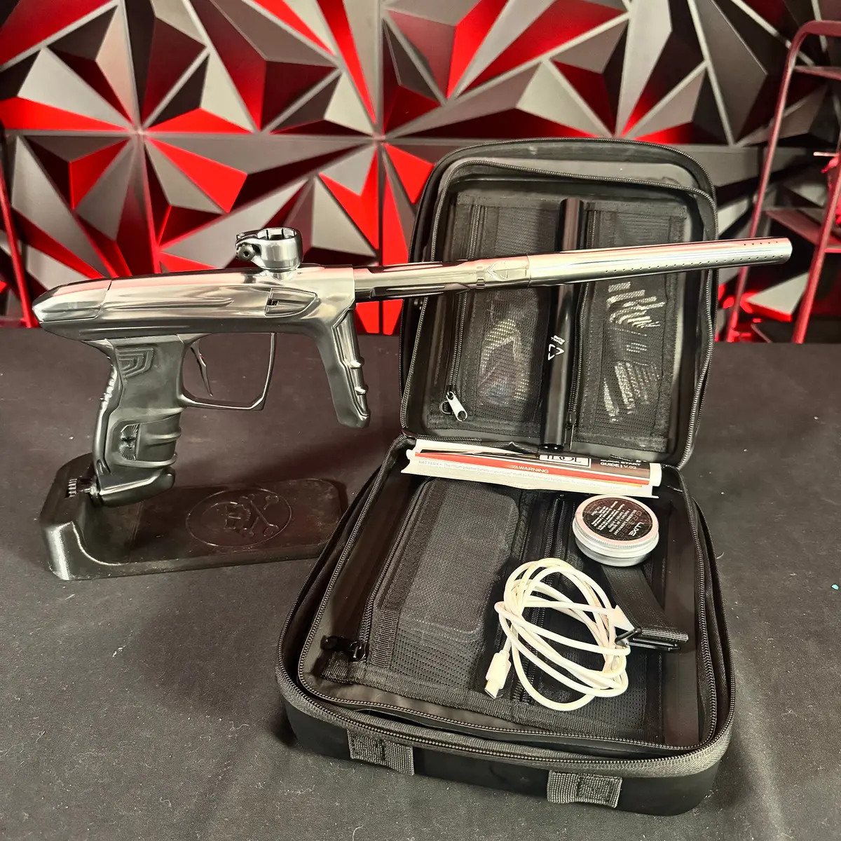 Used Dlx Luxe Idol Paintball Gun - Polished Pewter 1