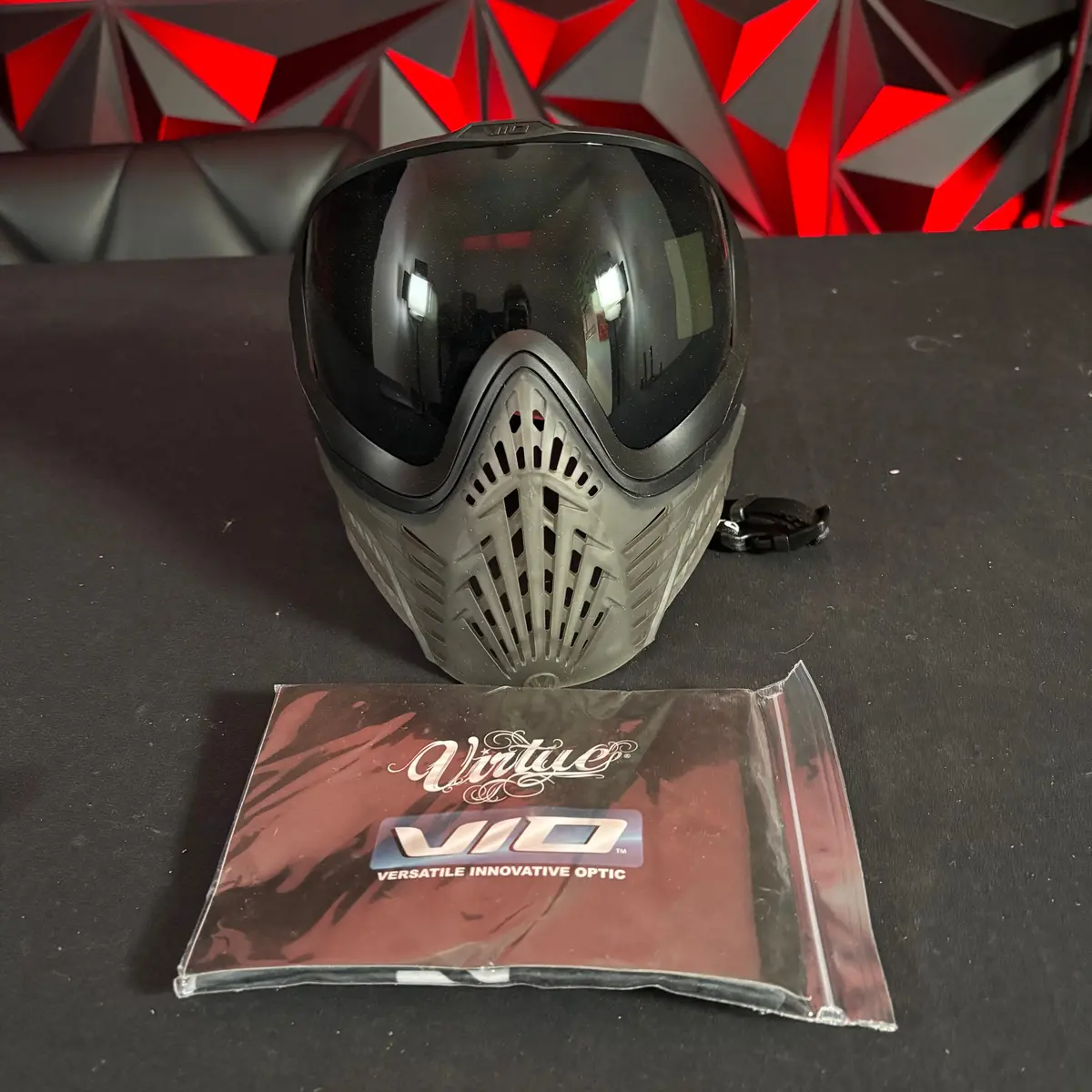 Used *Display* Virtue Vio Extend Xs 2 Paintball Mask - Clear 1