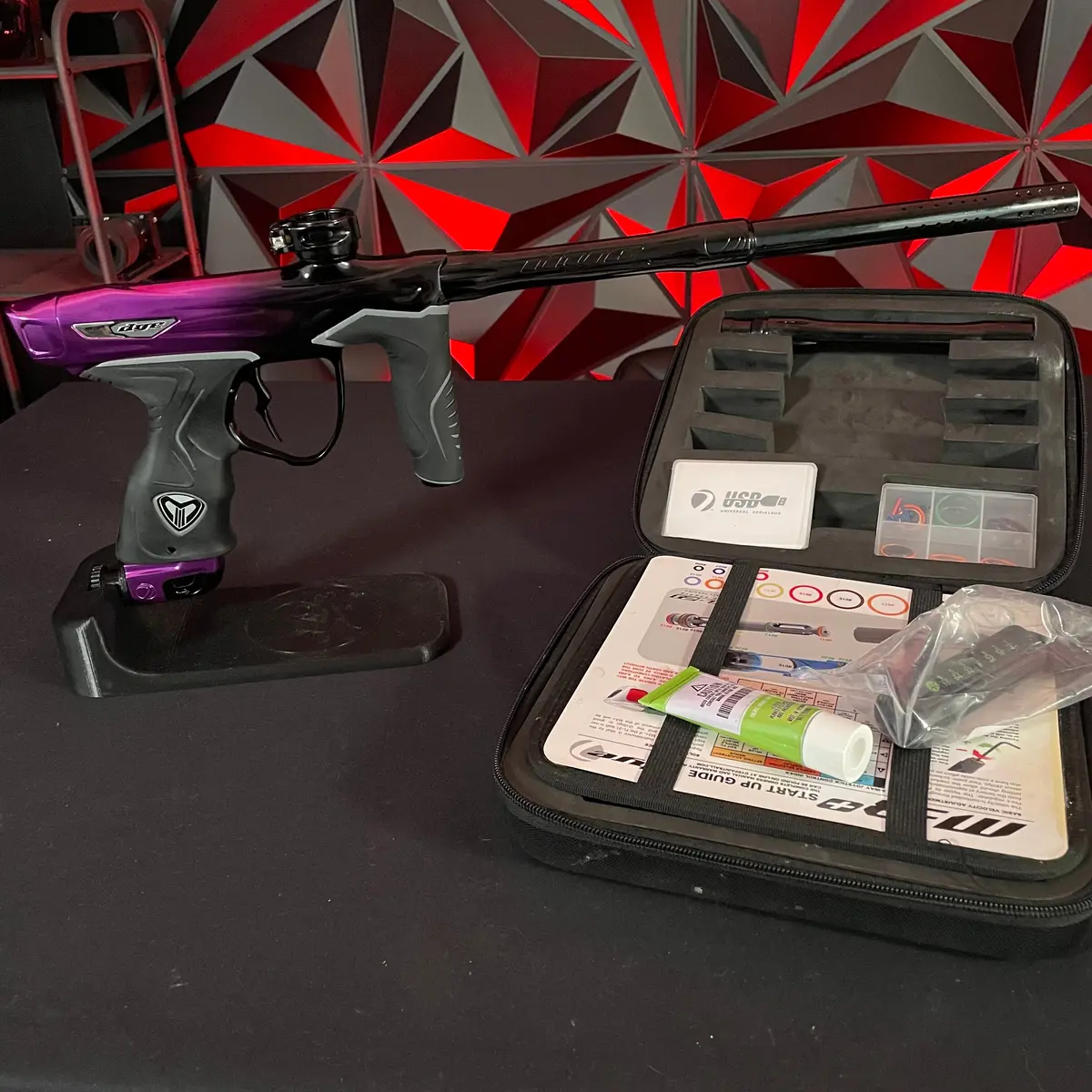 Used Dye M3+ Paintball Marker - Purple/Black Fade 1