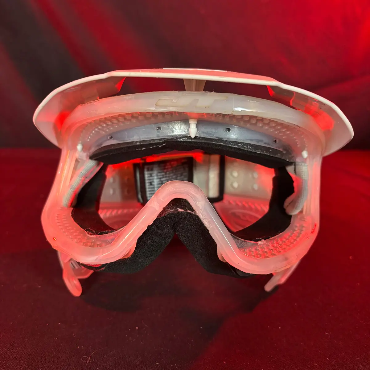 Used Jt Spectra Proflex Paintball Mask - *New* Clear (Frames, Ears And Strap) 1
