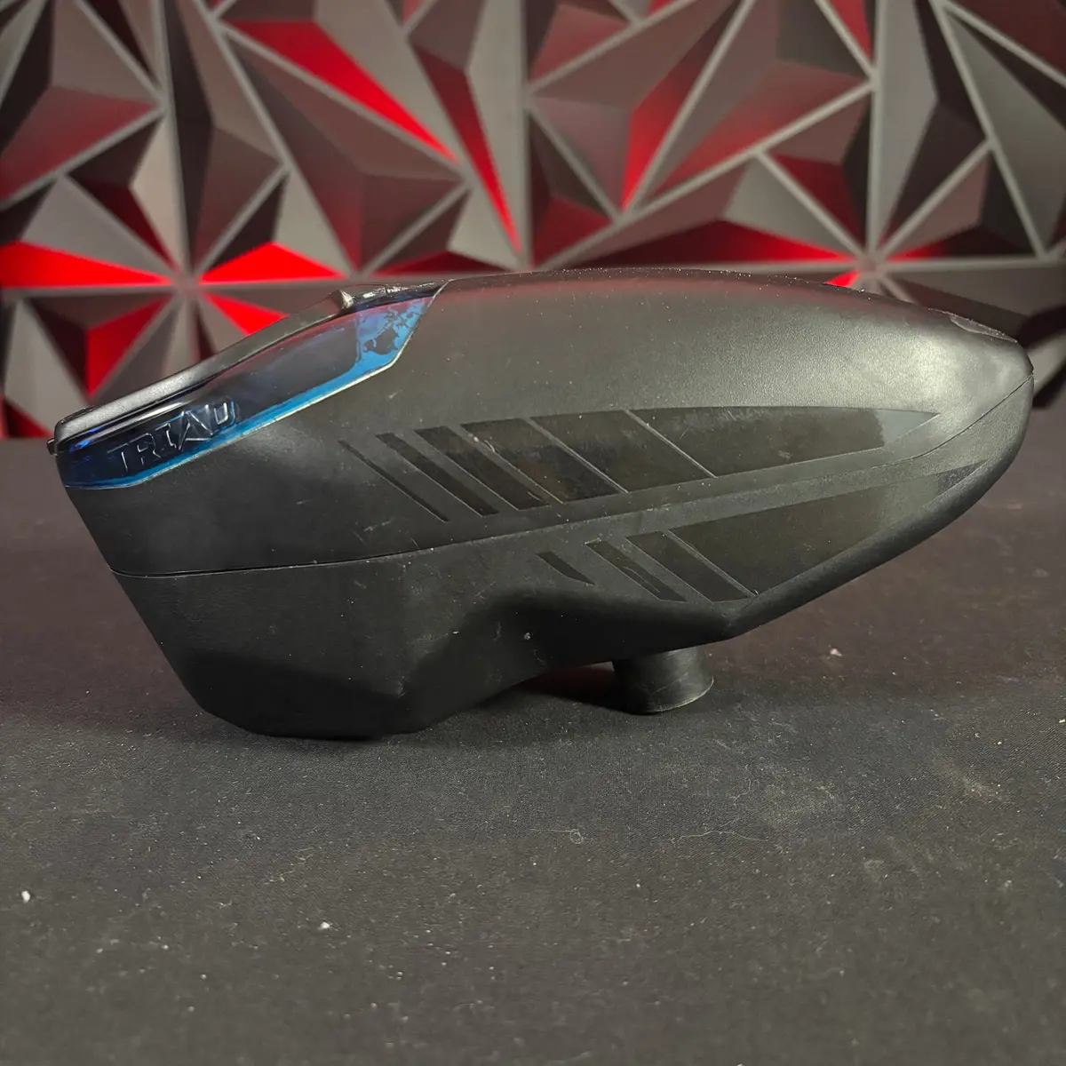 Used Jt Triad Paintball Loader - Black/Blue 1