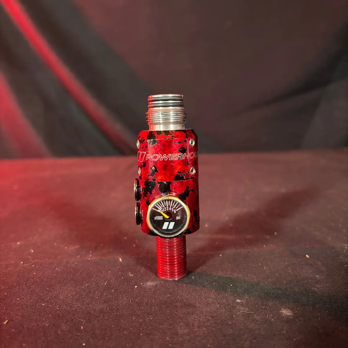 Used Powerhouse Counterpunch Tko Regulator - Blood Red 1