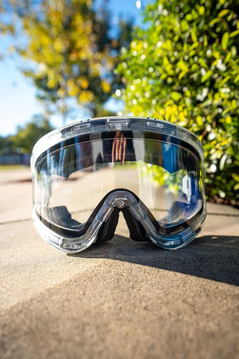 Jt Pro-Flex Qls Complete Goggle Frame - Ice Clear W/Clear Lens And Strap 1