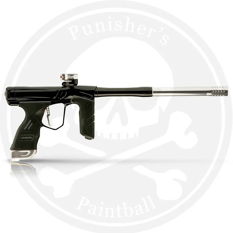 Dye Dsr+ Paintball Gun - Polished Black / Polished Silver 1