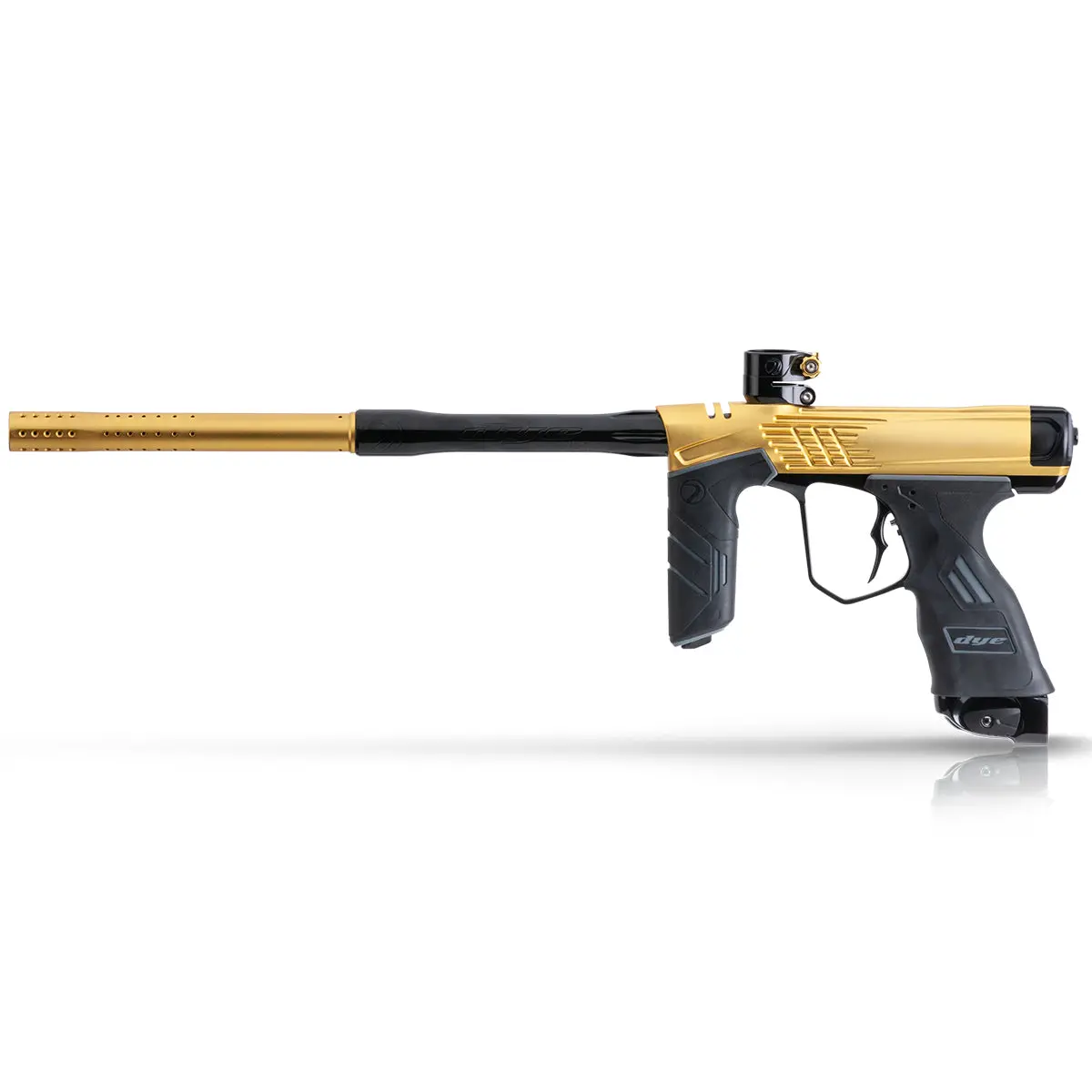 Dye Dsr+ Le Icon Paintball Gun - 007 Gold/Black 1
