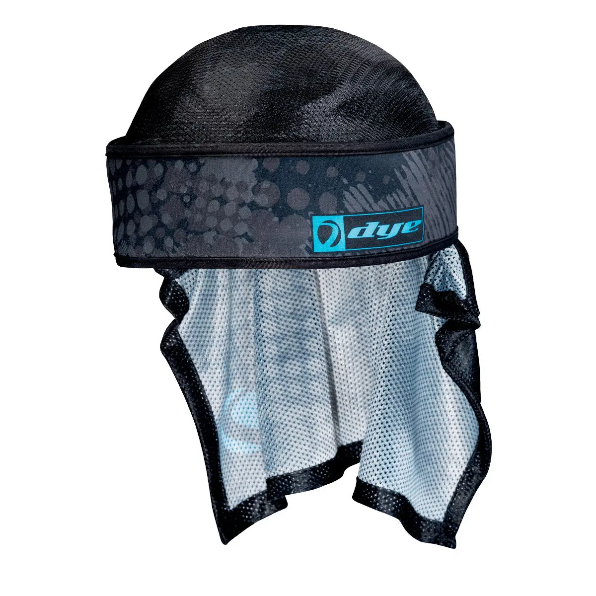 Dye X Halo - Head Wrap - Concept Black/Cyan 1