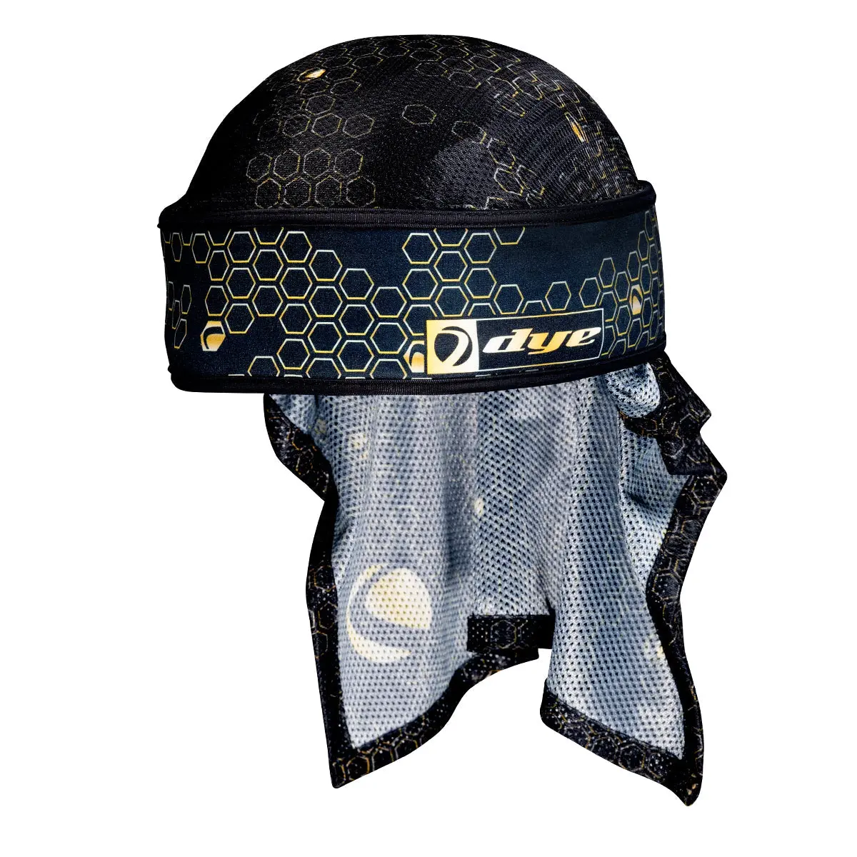 Dye X Halo - Head Wrap - Hypercam Black/Gold 1
