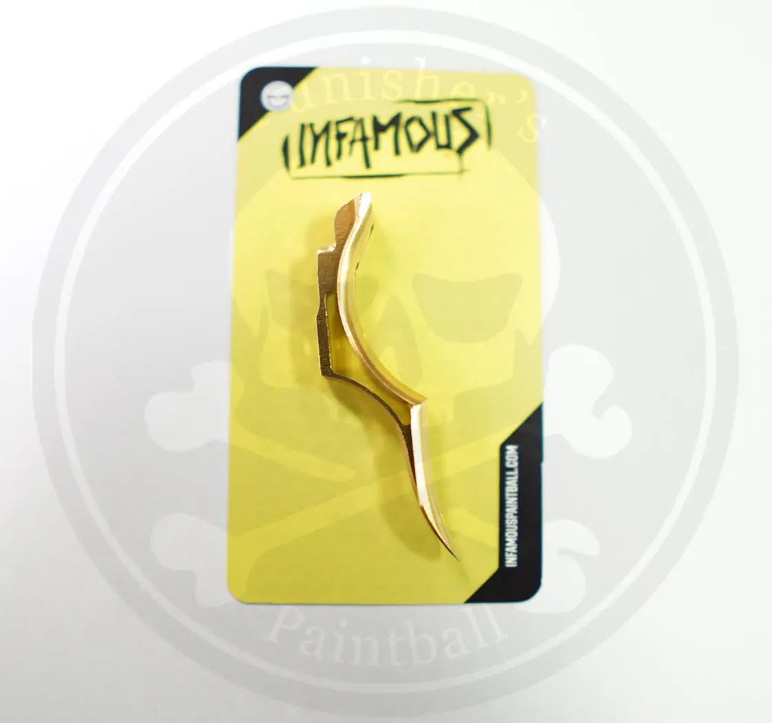 Infamous Deuce 1R Dna Trigger - Gold (Fits Planet Eclipse Lv2, Geo 4, 170R, 160R, Cs1, Cs1.5, Csr) 1