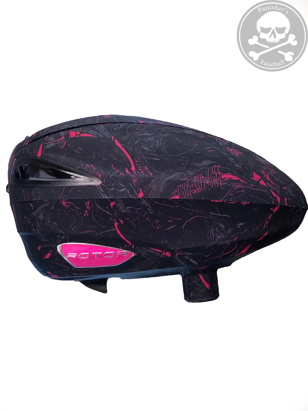 Used Dye Rotor Paintbal Loader - Graphic Pink 1