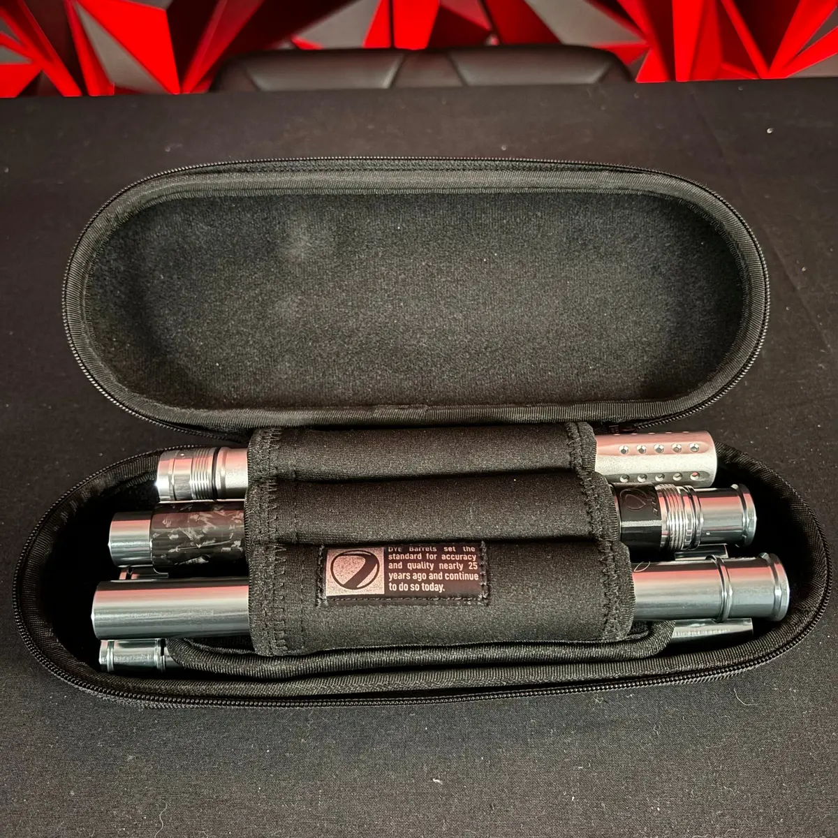 Used Dye Fc-I Paintball Barrel System W/5 Ul-I Inserts 1