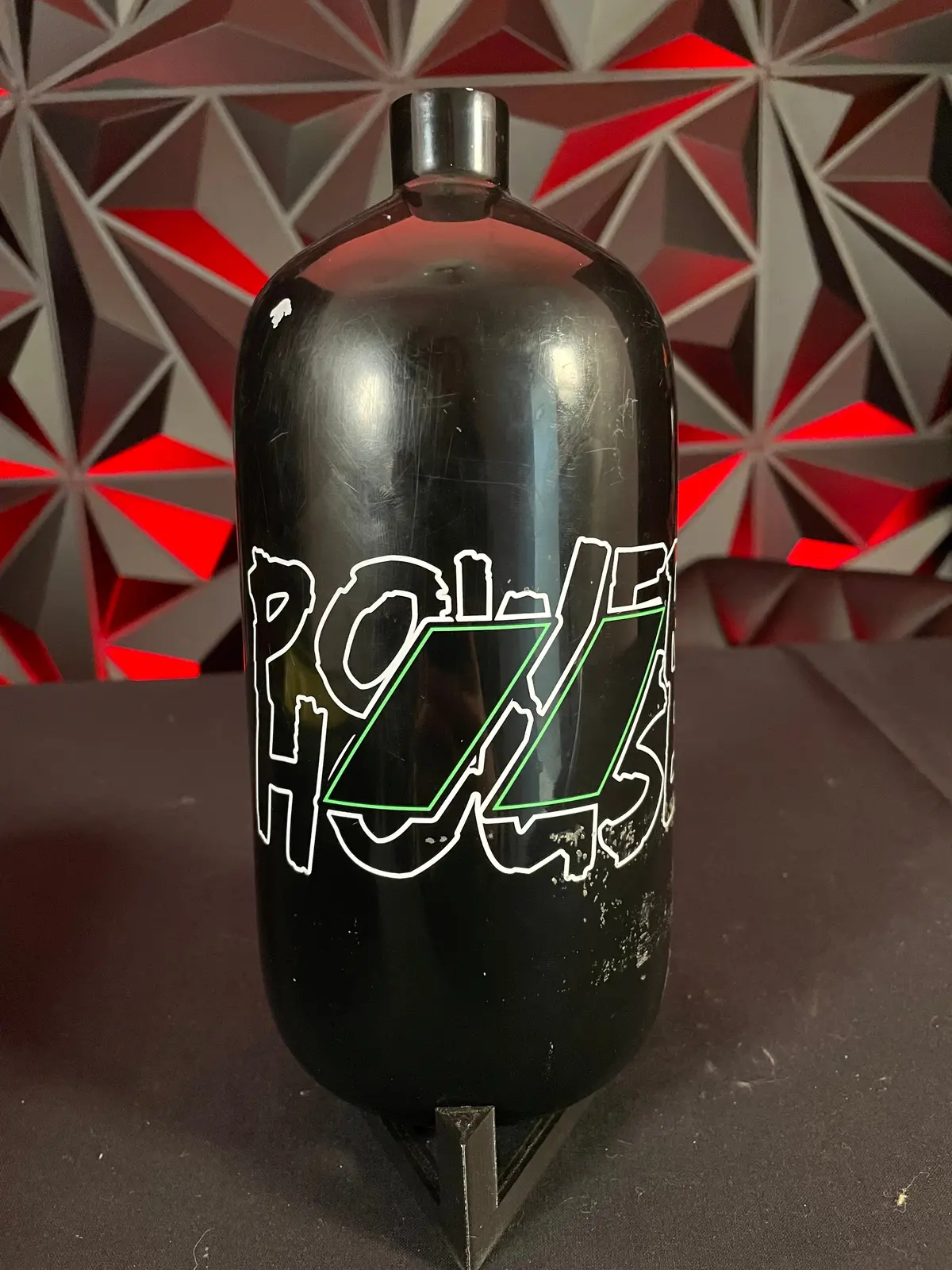 Used Powerhouse 78/4500 Paintball Tank *Bottle Only* W/Infamous Tank Case 1