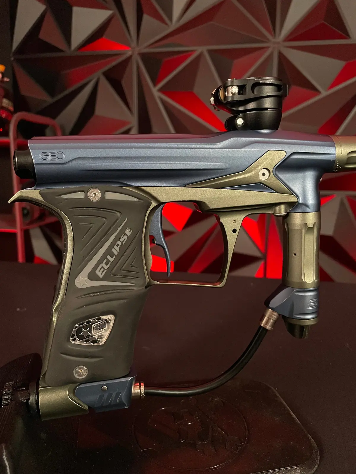 Used Planet Eclipse Geo 3 Paintball Gun - Blue/Grey 1