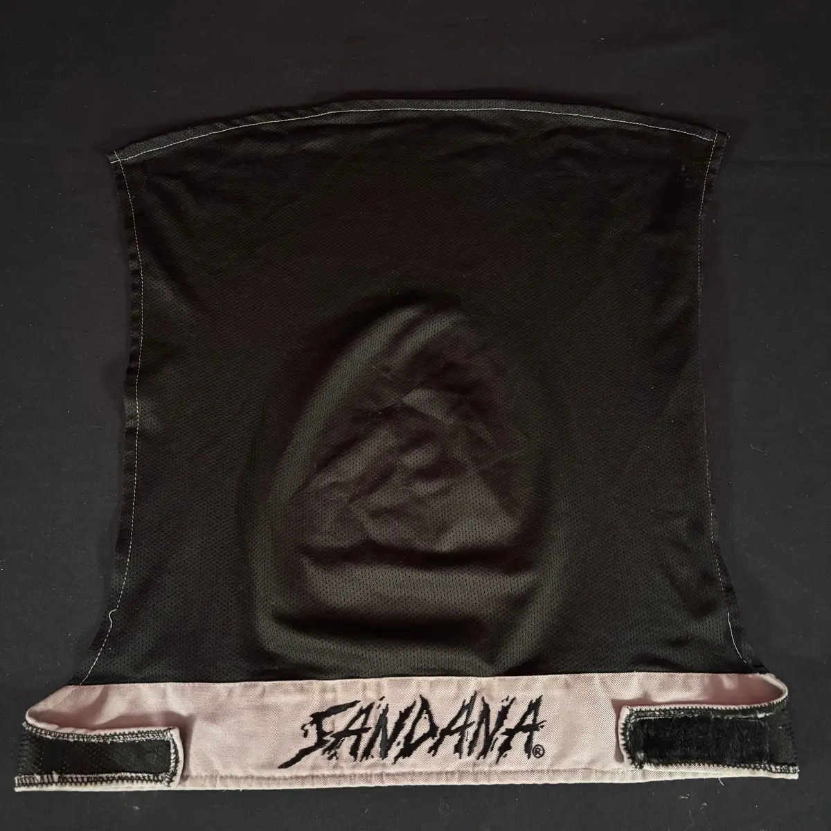 Used Sandana Headwrap - Grey W/Black Mesh 1