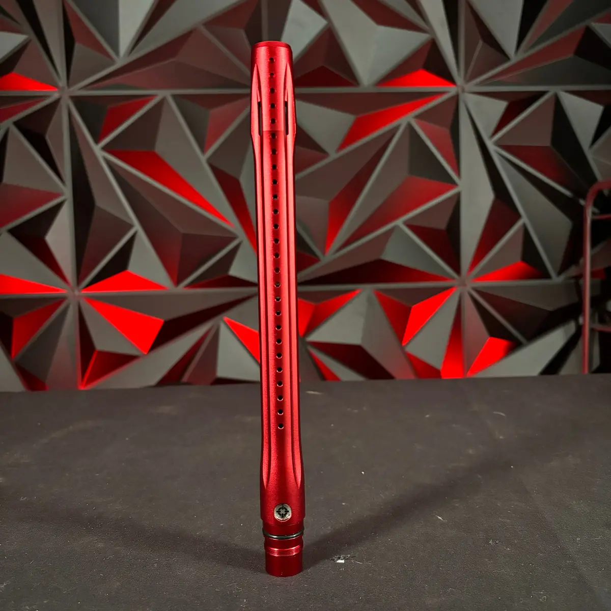 Used Original Freak Paintball Barrel Tip - Dust Red 1