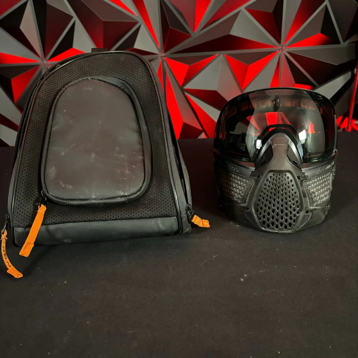 Used Carbon Zero Pro Less Coverage Paintball Mask - Smoke 1