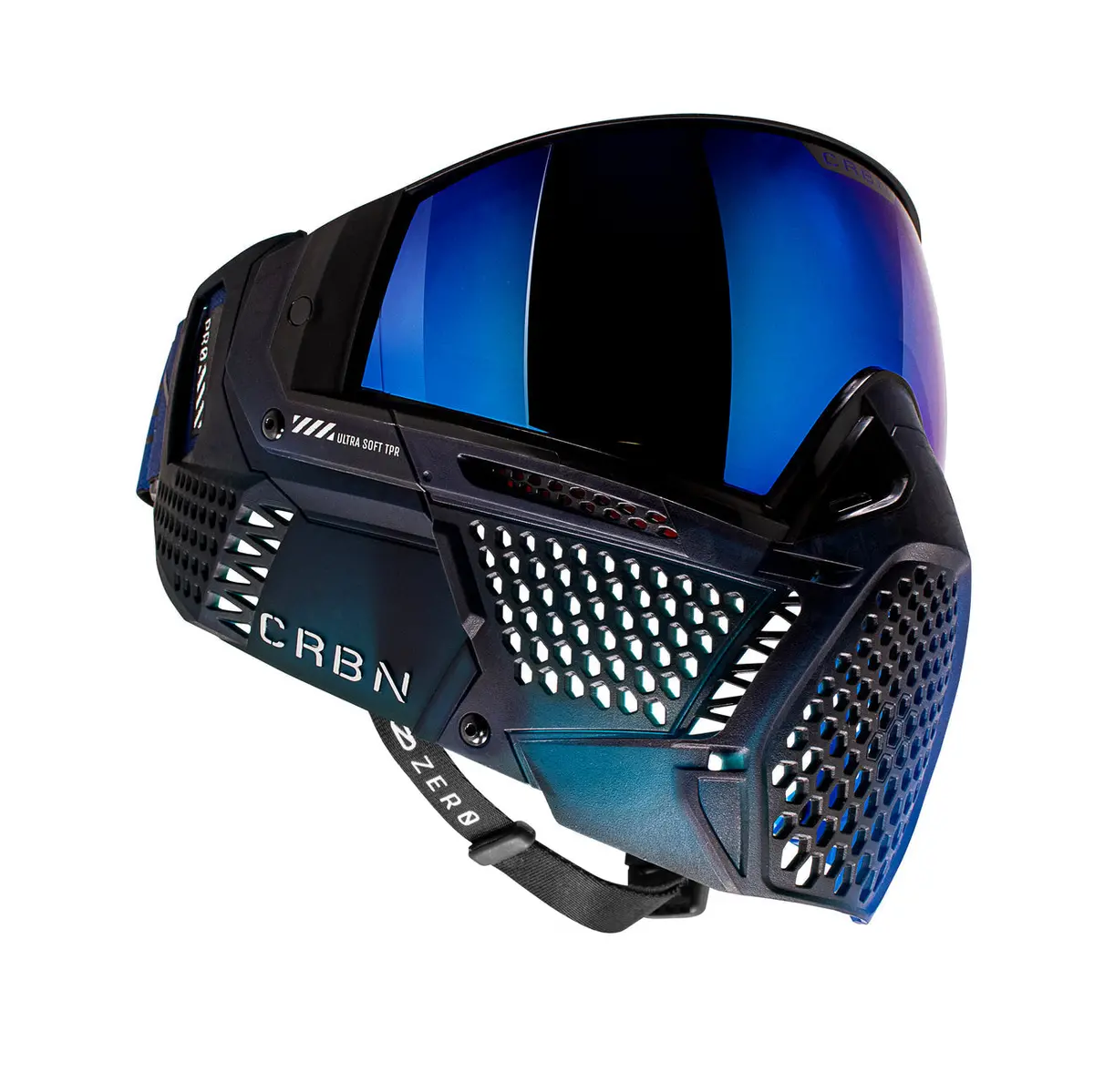 Carbon Zero Pro Fade Paintball Mask - Indigo 2