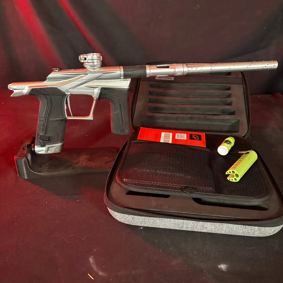 Used Planet Eclipse Lv2 Paintball Gun - Silver 1
