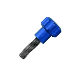 Exalt Feedneck Thumbscrew - Fits Emek, Emf100, Etha2, Gtek, Etek And More - Blue 1
