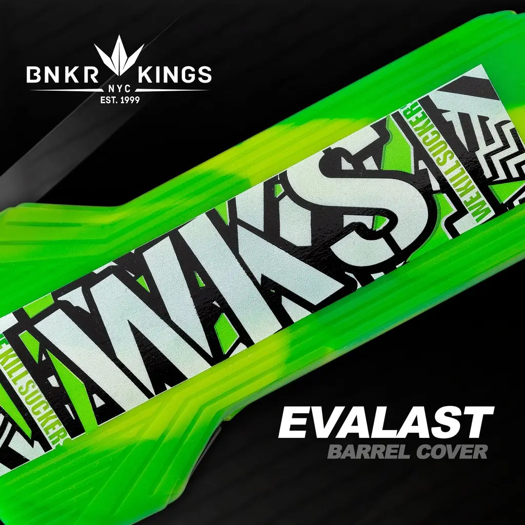 Evalast Barrel Cover - Shred Lime 1
