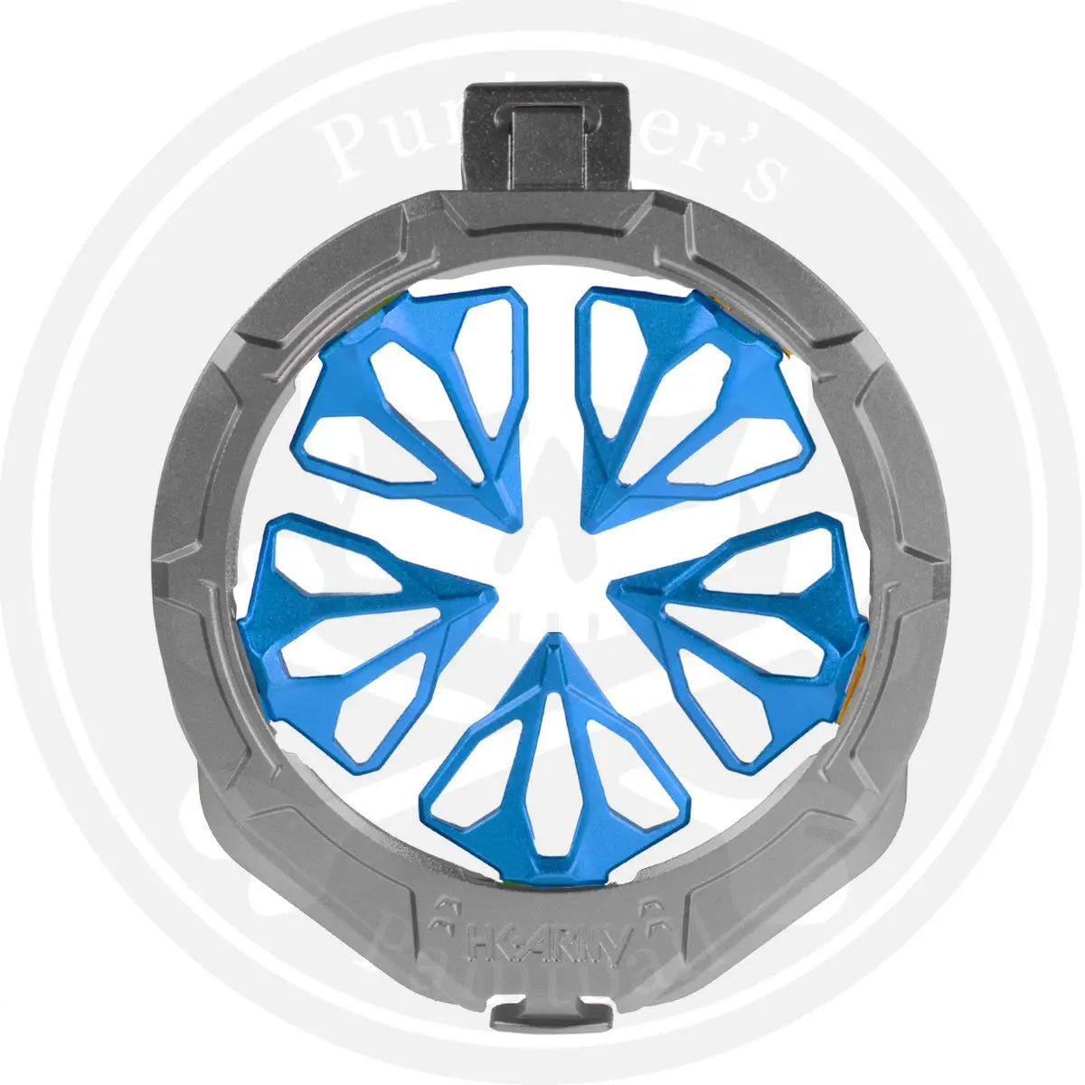 Hk Army Evo "Pro" Metal Speed Feed - Pewter/Blue 1