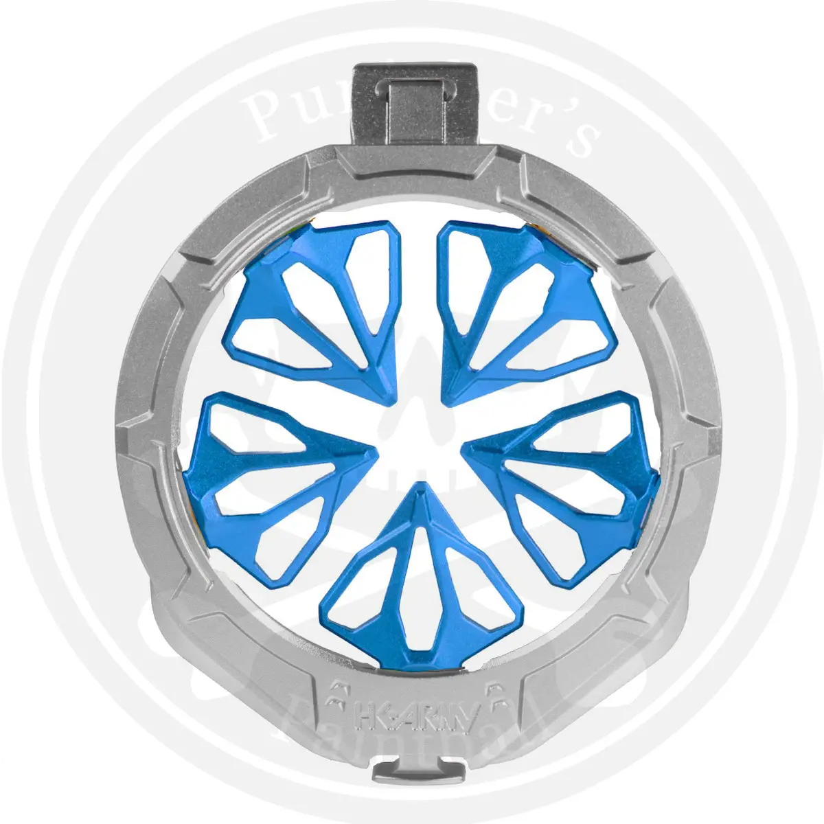 Hk Army Evo "Pro" Metal Speed Feed - Silver/Blue 1