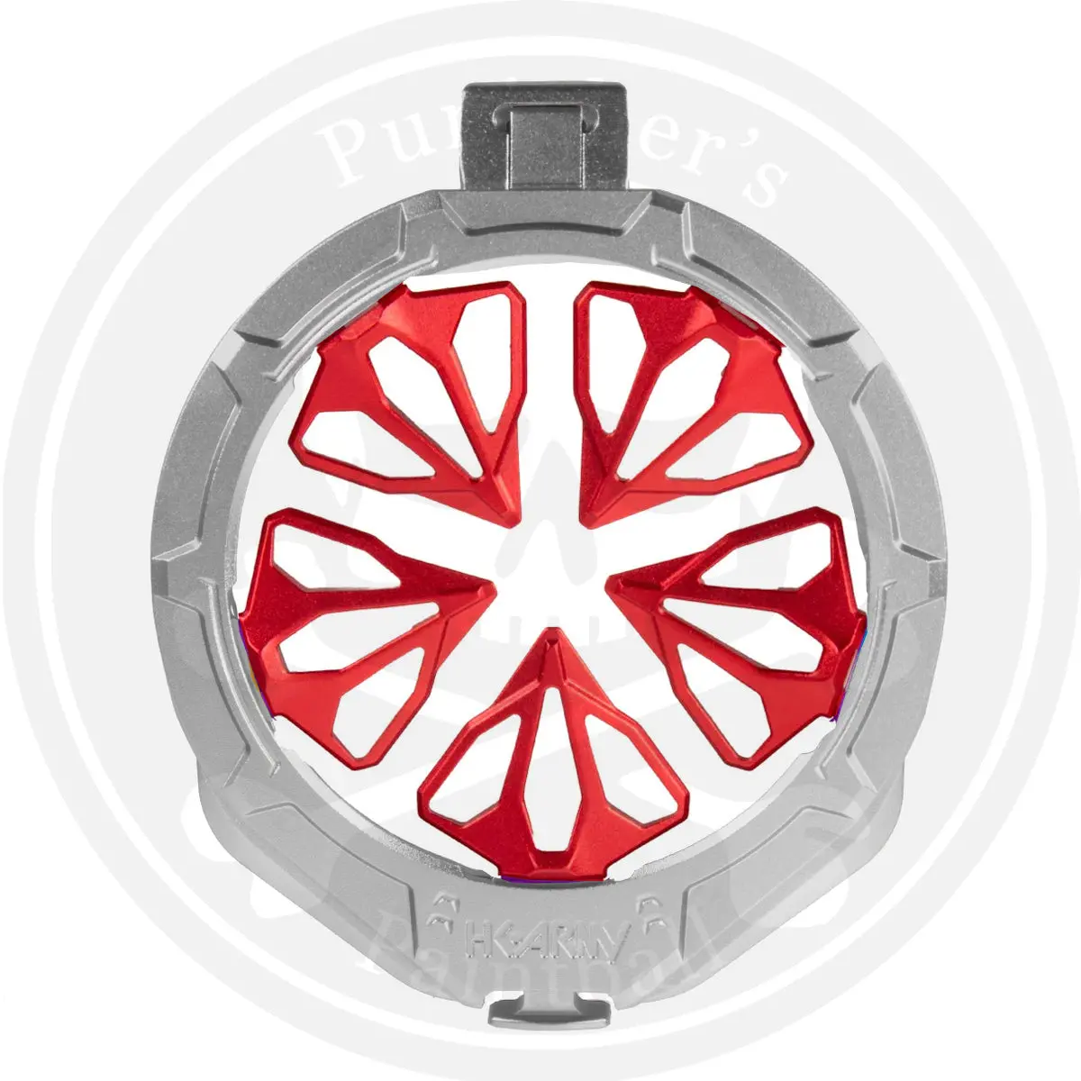 Hk Army Evo "Pro" Metal Speed Feed - Silver/Red 1
