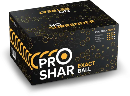 Pro-Shar Exact Paintballs 2000 Count - Orange Shell - Yellow Fill 1
