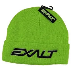 Exalt Bold Paintball Beanie - Lime 1