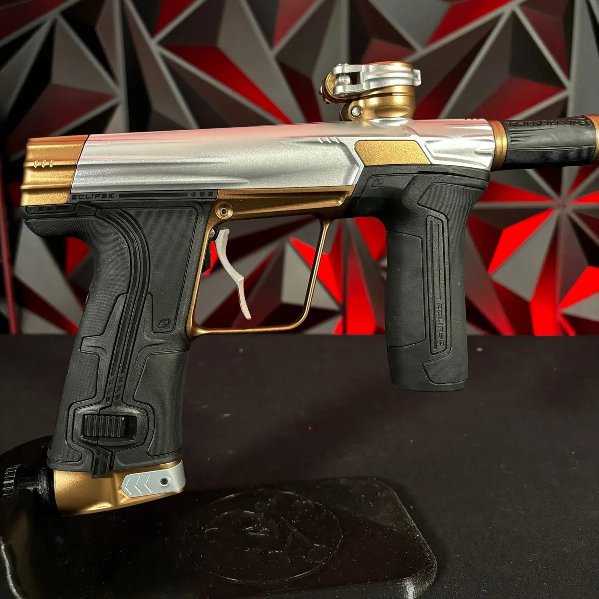 Used Planet Eclipse Cs3 Paintball Gun - Silver/Bronze 1