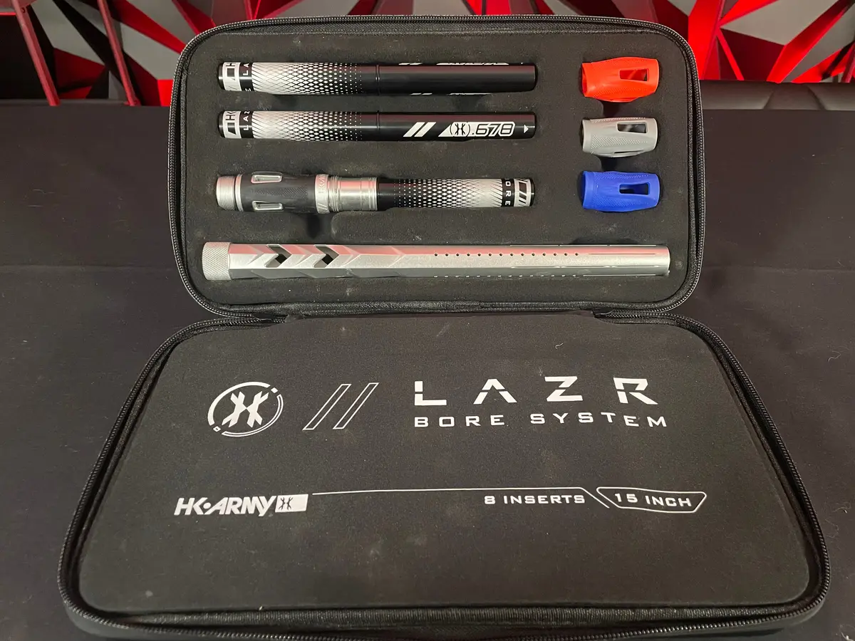 Used Hk Army Lazr "Fossil" Barrel Kit - Ac Threaded - Dust Silver 1