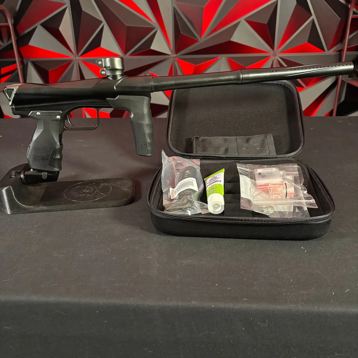 Used Push Propel Paintball Marker - Black/Pewter 1