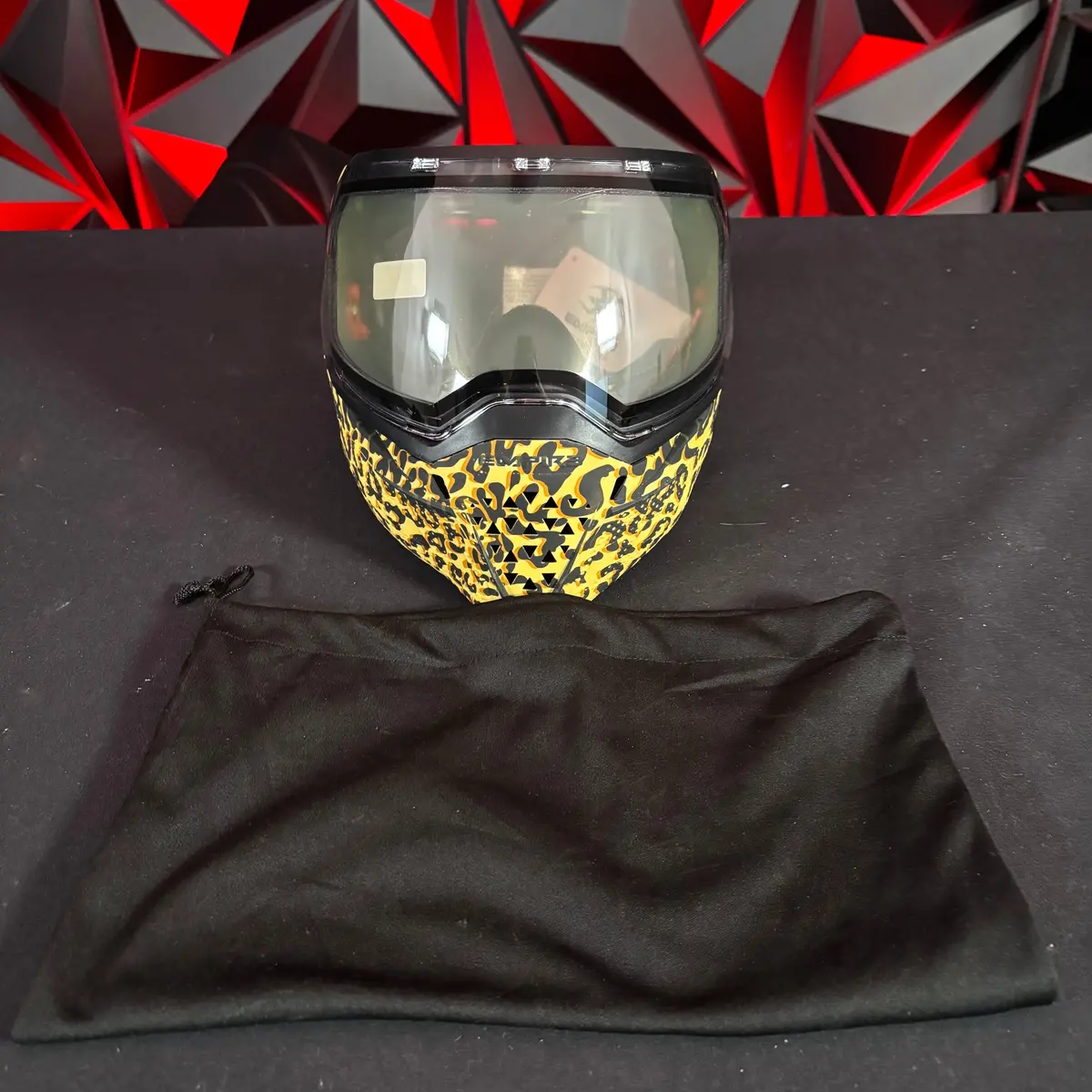 Used Empire Evs Paintball Mask - Leopard Print 1