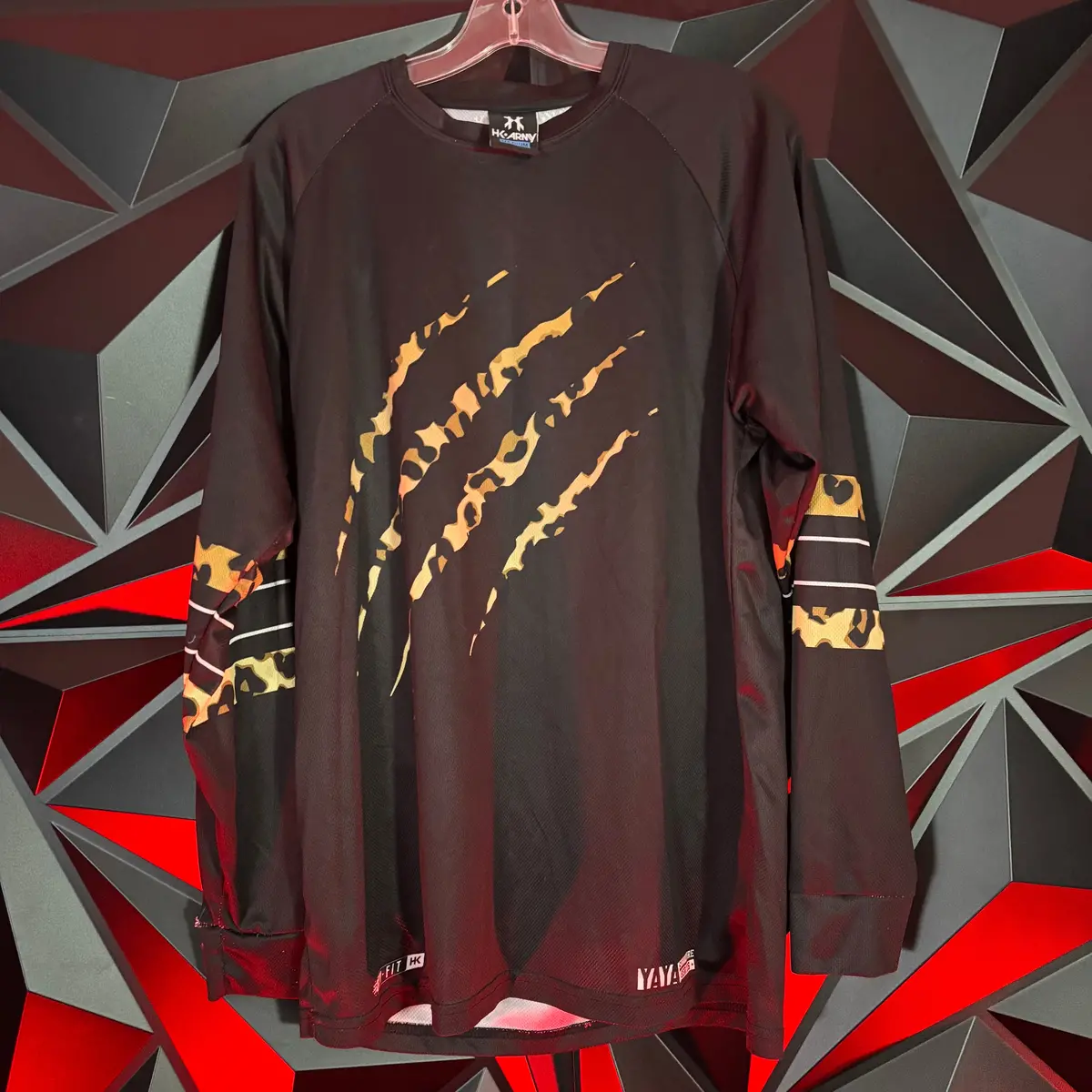 Used Hk Army Paintball Jersey - Medium - Leopard Print 1