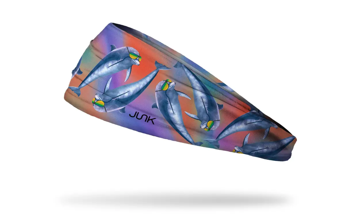 Flippin' Dolphins Big Bang Lite Headband 1