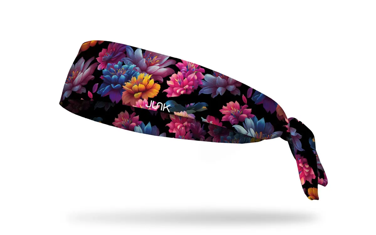 Floral Fusion Flex Tie Headband 1