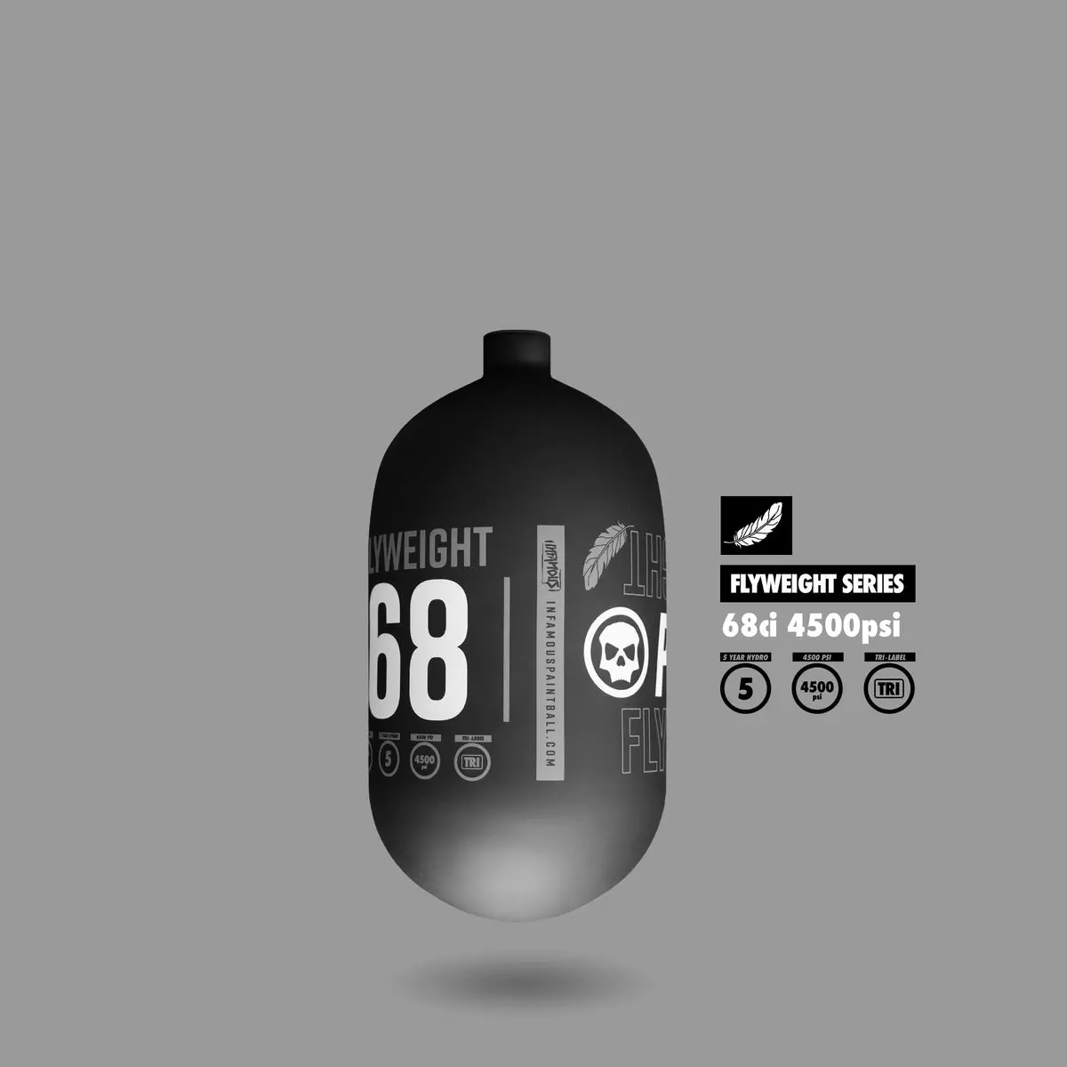 Infamous Pro Dna Flyweight Air Tank - Choose Your Size 1