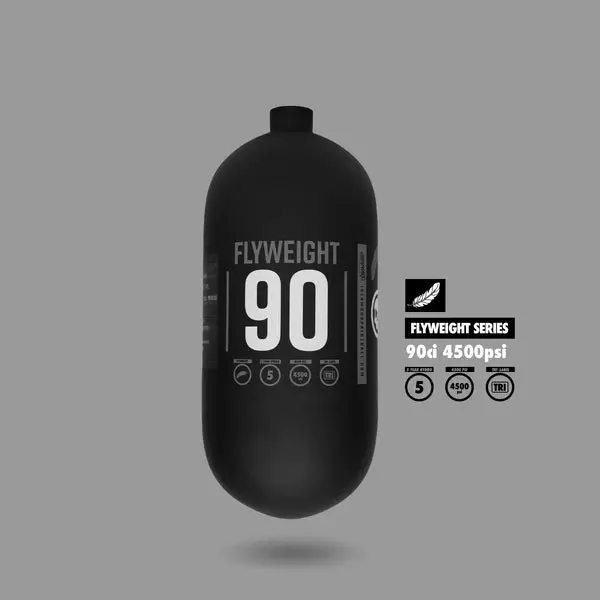 Pro Dna™ Flyweight Air Tank 90Ci - Matte Black 1