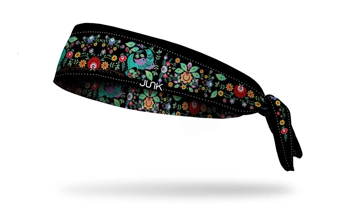 Folk Revival Flex Tie Headband 1