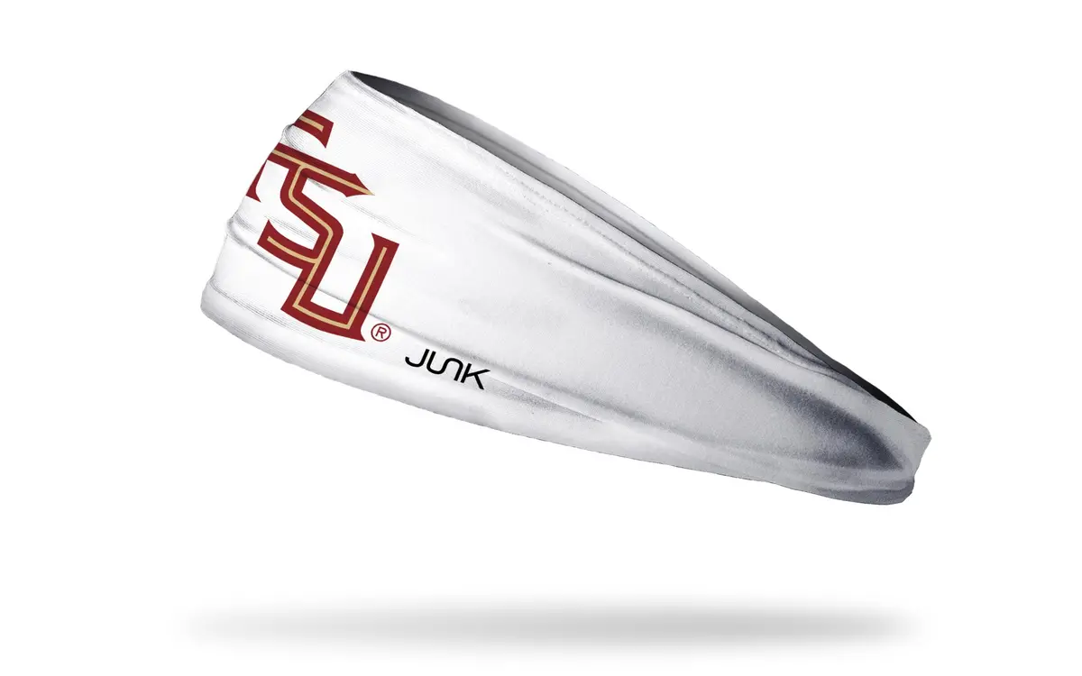Florida State University: Fsu White Big Bang Lite Headband 1