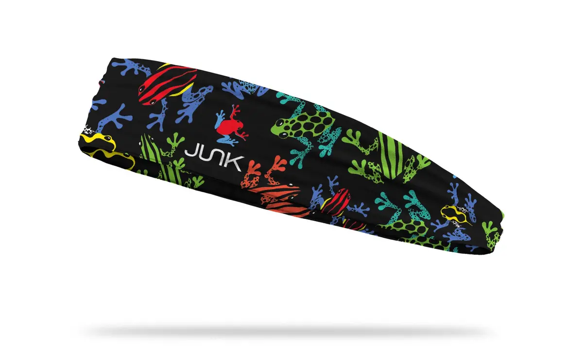Funky Frogs Infinity Headband 1