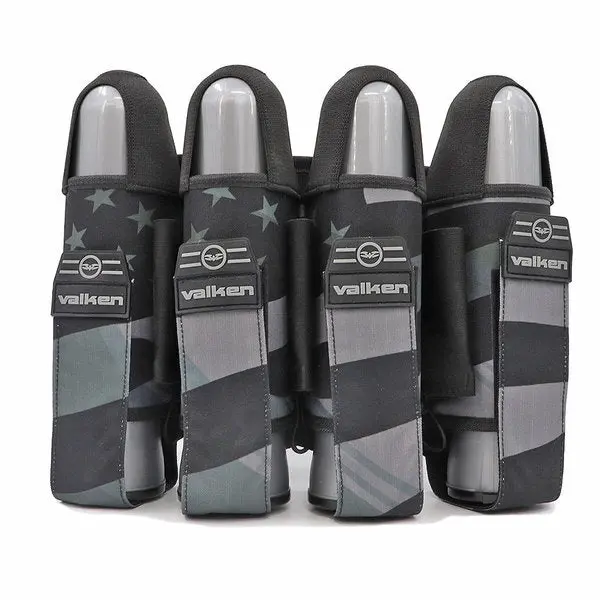 Valken Fate Gfx 4+3 Paintball Harness - Merica Silver 1