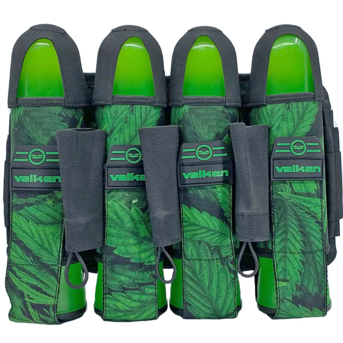 Valken Fate Gfx 4+3 Paintball Harness - Plants Green 1
