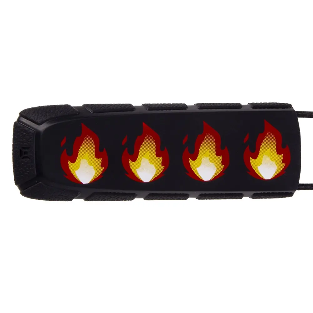 Exalt Paintball Bayonet Barrel Cover Le - Fire Emoji Black 1