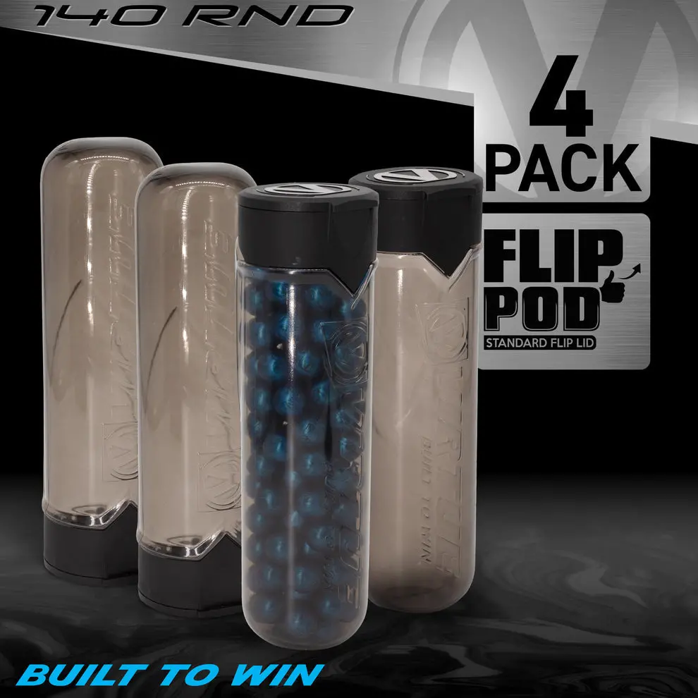 Virtue Flip 140 Round Pods - 4-Pack - Smoke 1