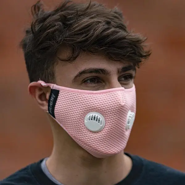 Fltrd Air - Pink - Carbon Filtered Face Mask 1