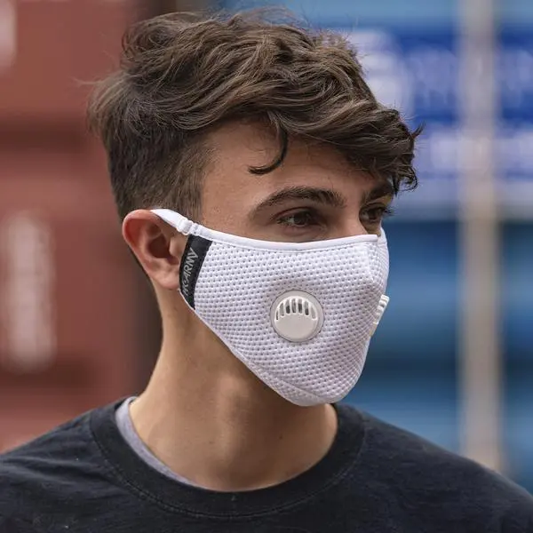 Fltrd Air - White - Carbon Filtered Face Mask 1