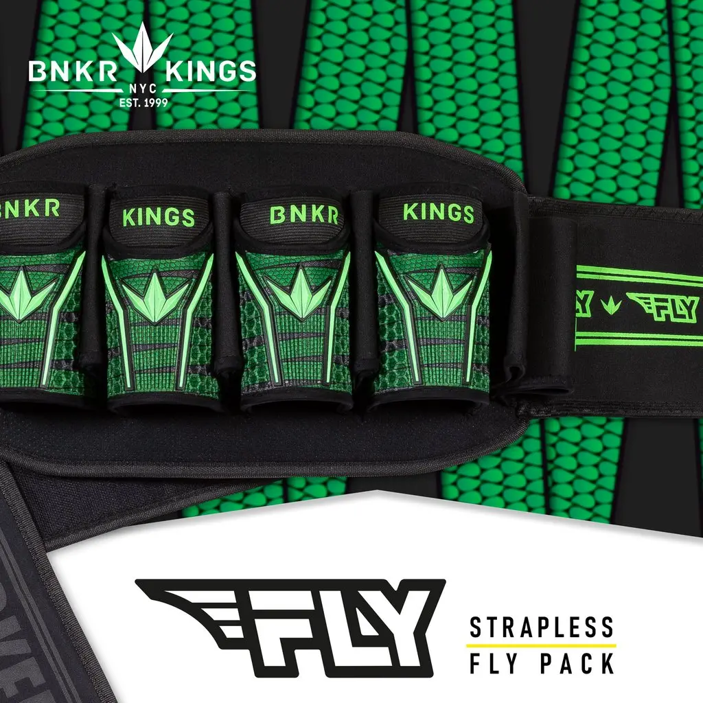 Bunkerking Fly Pack 4+7 Lime Laces 1