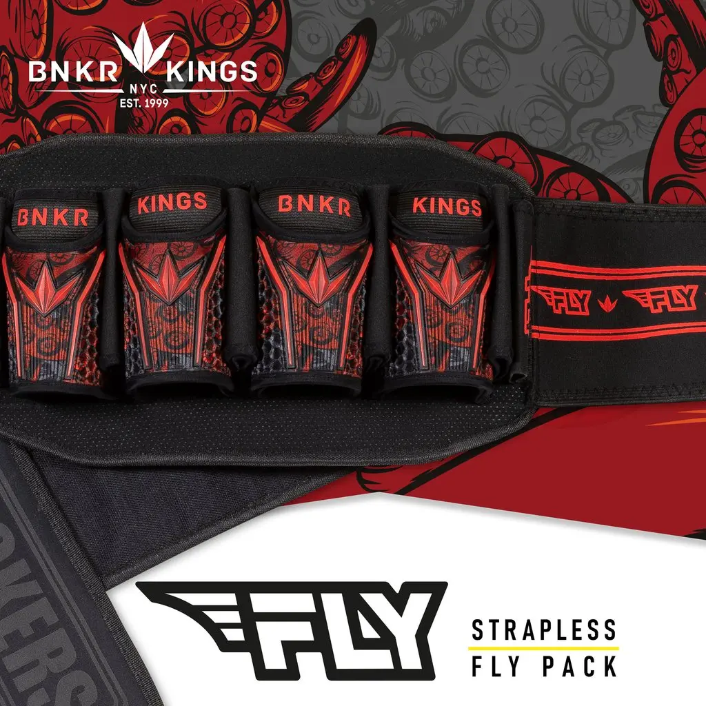 Bunkerking Fly Pack 4+7 Red Tentacles 1